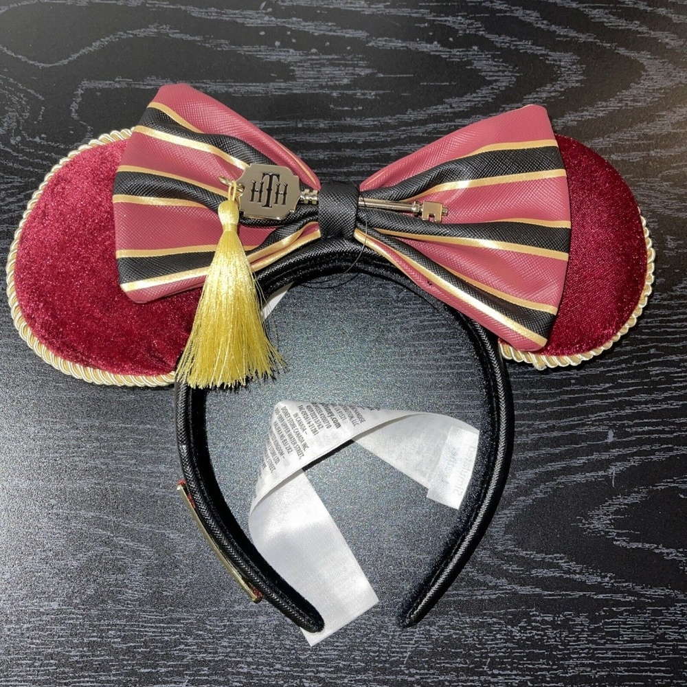 2021 Disney Parks Loungefly HTH Hollywood Tower Of Terror Headband Minnie Ears